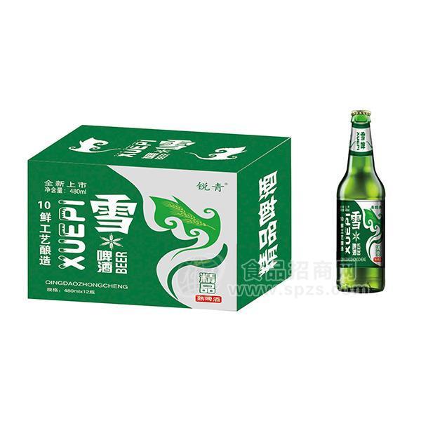 銳青雪啤酒 熟啤酒480mlx12瓶