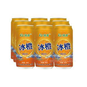 锐青冰橙 果味饮料500ml