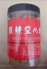 牛排空心酥(罐装)     麻辣空心酥(罐装)