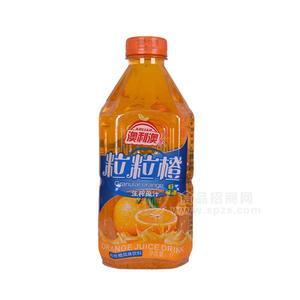 澳利澳 粒粒橙生榨原汁 風(fēng)味飲料 1L