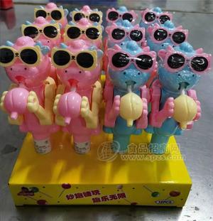 机器人棒棒糖儿童糖玩批发招商