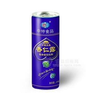 承德杏仁露 植物蛋白飲料 乳飲料罐裝廠家招商代理240ml