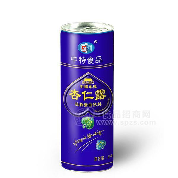 承德杏仁露 植物蛋白飲料 乳飲料罐裝廠家招商代理240ml