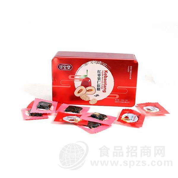 可宝堂 红枣果仁软糖 小零食 招商