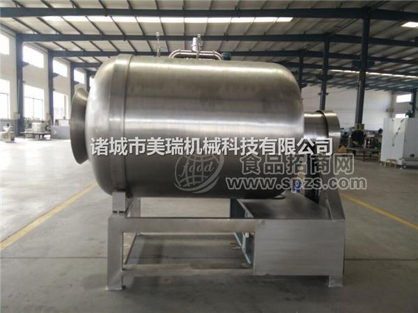 鸡肉块真空滚揉机,兔肉真空滚揉机,滚揉腌制机