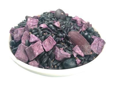 雙百紫薯黑米粥功能粥，八寶粥粥料，紫薯粥，營養(yǎng)粥