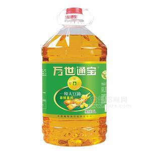 万世通宝非转基因一级大豆油5L