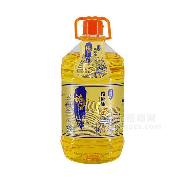 祐生源 核桃油 食用油招商 非转基因5L