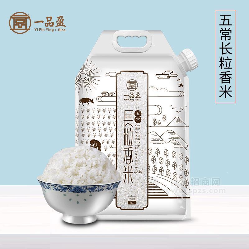 東北大米|五常大米|稻花香5KG|一品盈稻花香招商