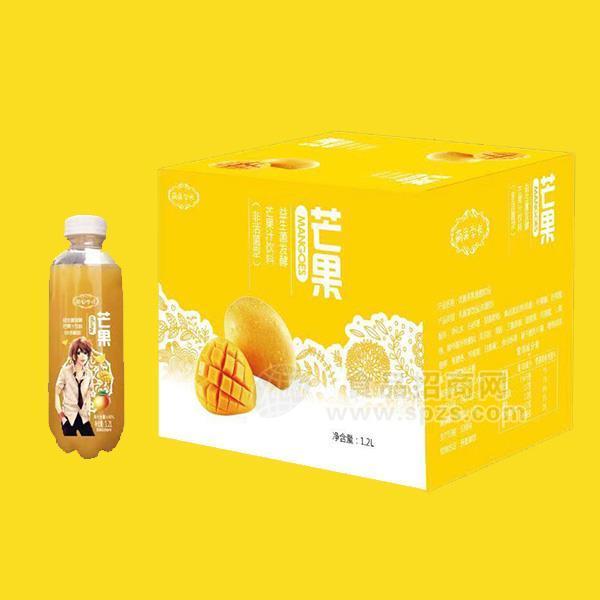 萌果學(xué)長(zhǎng) 芒果益生菌發(fā)酵果汁1.2L