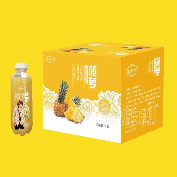 萌果學(xué)長 益生菌發(fā)酵 菠蘿汁飲料1.2L