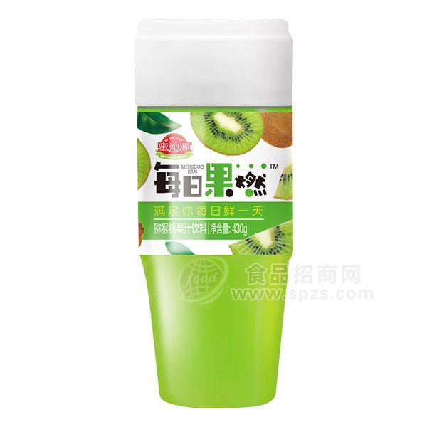 ·蜜沁源 猕猴桃果汁饮料 杯装果汁450ml 