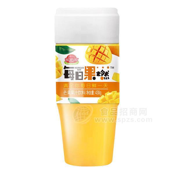 ·蜜沁源 芒果果汁饮料450ml 