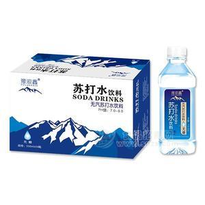 豫浪鑫蘇打水飲料無(wú)汽蘇打水飲料招商350mlx24瓶