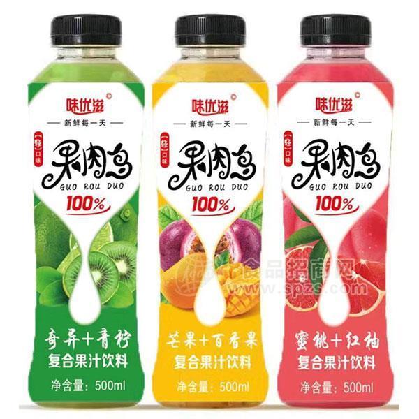 味優(yōu)滋 果肉多 復(fù)合果汁飲料 500ml