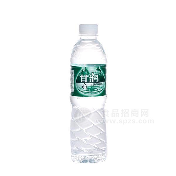 甘潤 飲用純凈水  招商 代理