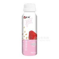 珍搖牽暢  珍樂(lè)優(yōu)草莓果粒酸奶飲品320ml