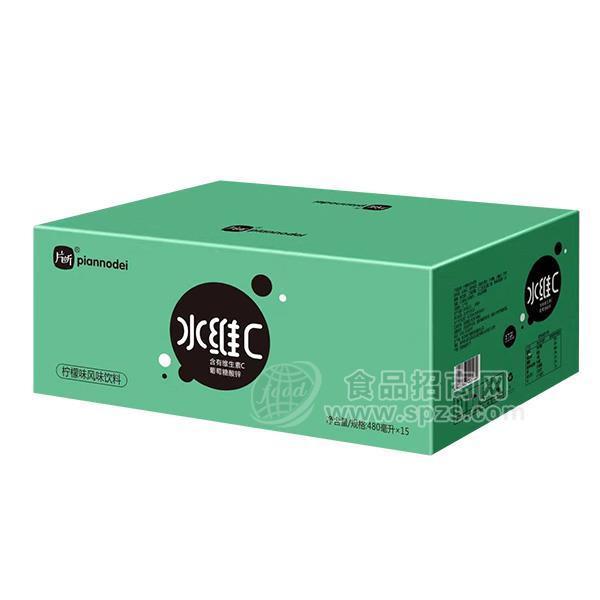片断 水维C 柠檬味风味饮料 果味饮料480mlx15瓶 
