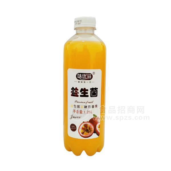 味優(yōu)滋 益生菌發(fā)酵百香果 果汁飲料 1.25L