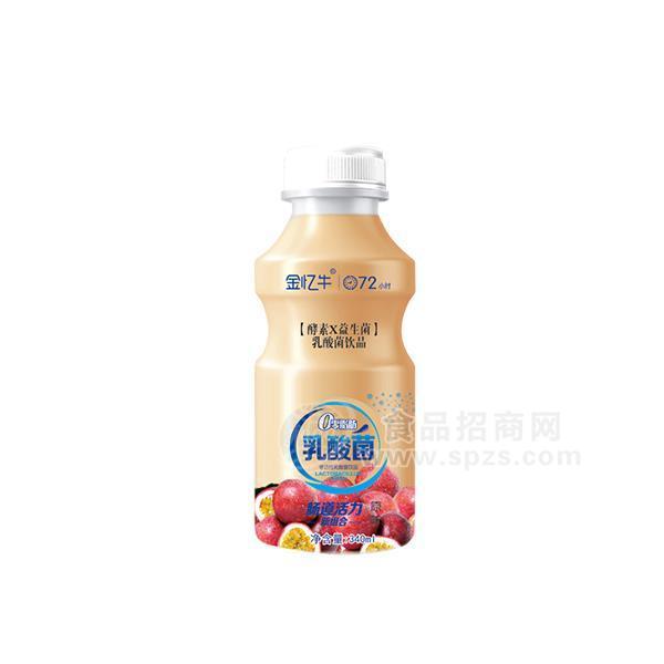 金憶牛 乳酸菌飲品 飲料 340ml