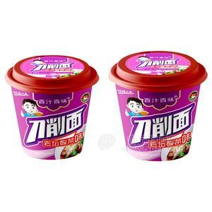 酉汁酉味 刀削面 老壇酸菜味 方便面 方便食品