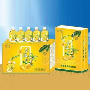 溢汁園 金滿芒 芒果汁果味飲料 果汁飲料350mlx15瓶