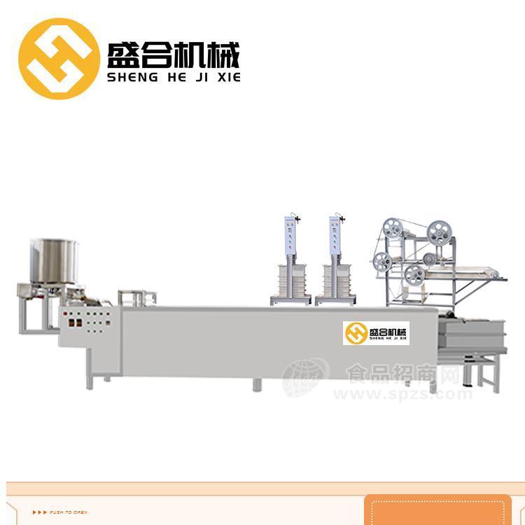 濟南整套豆腐皮機設(shè)備 仿手工豆腐皮機小型的