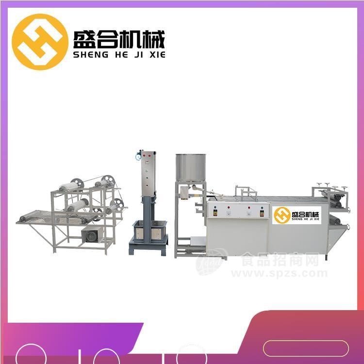 淄博2020新款豆腐皮切丝机 豆腐皮机器全自动