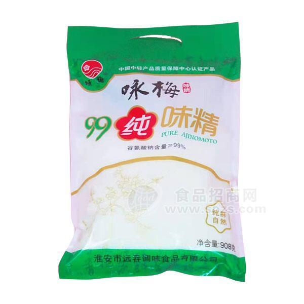 ·咏梅纯鲜味精调味料招商代理908g 