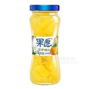 248g菠蘿罐頭【果愿】