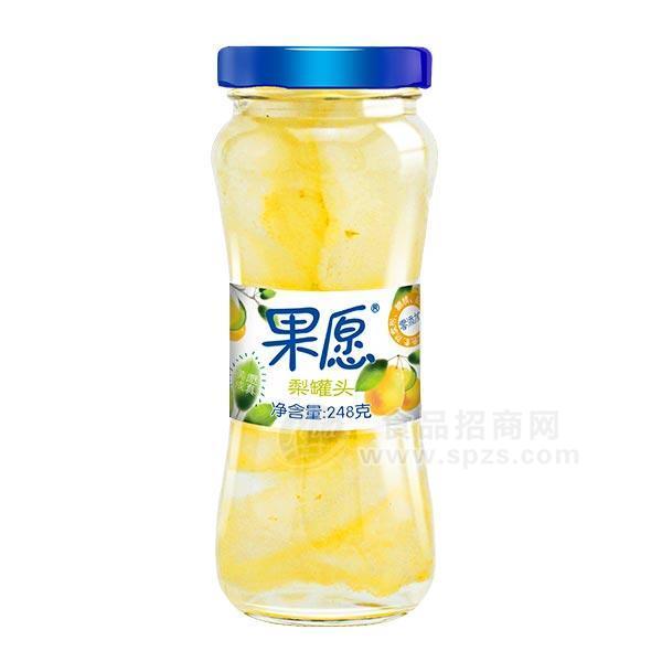 ·248g梨罐头【果愿】 