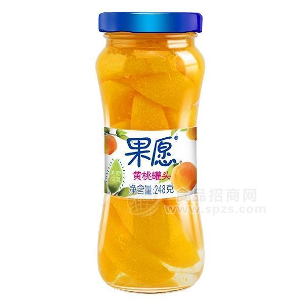 ·248g黄桃罐头【果愿】 