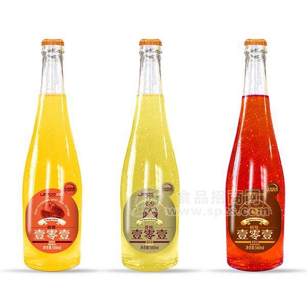 乐路 壹零壹 果味气泡水饮料560ml