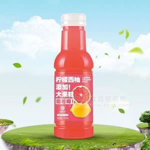 谷尚美 柠檬西柚汁饮料 果汁饮料瓶装招商430ml