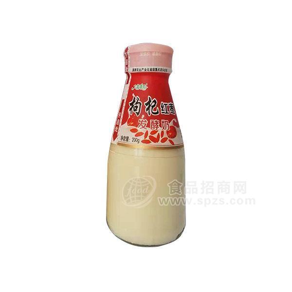 大富康園 枸杞紅棗 發(fā)酵奶 乳飲品 200g