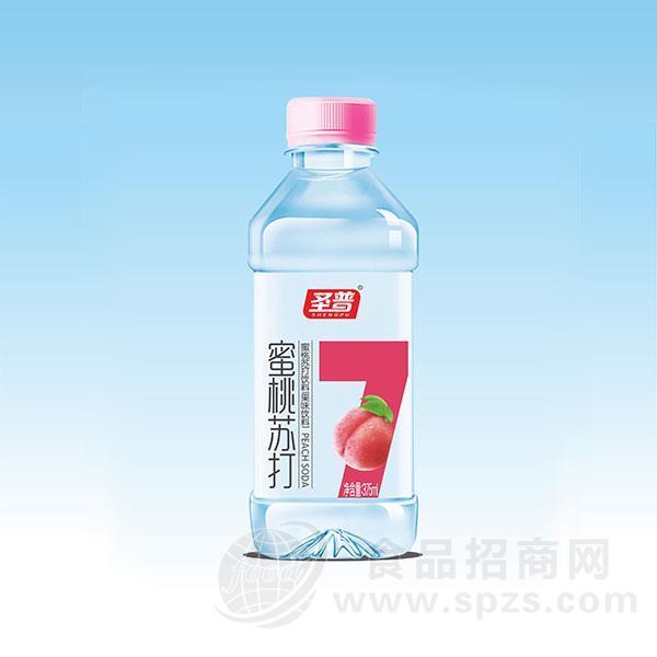 圣普 蜜桃苏打水饮料 375ml