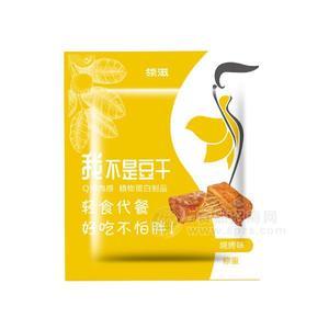 领滋 我不是豆干 植物蛋白制品烧烤味零食招商