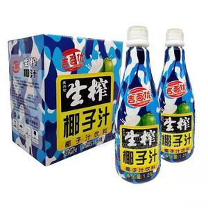 吉百優(yōu)生榨椰汁椰子汁廠家植物蛋白飲料1.25L*6