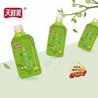 天鲜美青梅绿茶风味饮料1L