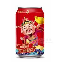 五道彩蘋(píng)果味果醋飲料