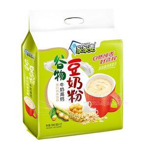 家家麦谷物豆奶粉 牛奶高钙 756g