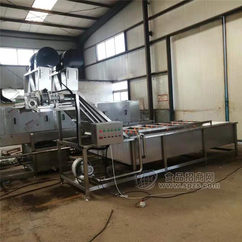 净菜加工设备   小型净菜加工流水线   可定制净菜加工流水线厂家   科力机械现货销售