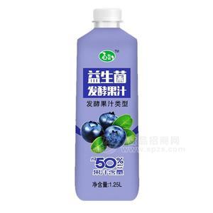 益生菌藍(lán)莓發(fā)酵果汁發(fā)酵果汁類型1.25l