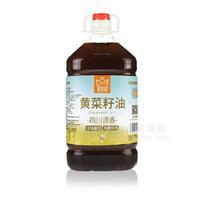 美家餐濃香菜籽油5L大桶約10斤裝四川風(fēng)味食用油品牌直供