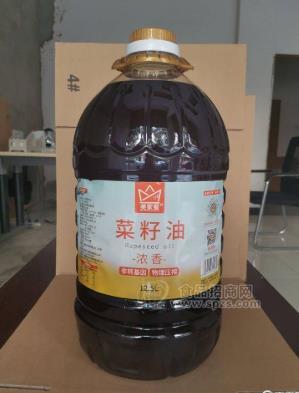 美家餐濃香菜籽油12.5L大桶商用菜籽油四川風(fēng)味純正菜籽油廠家直供