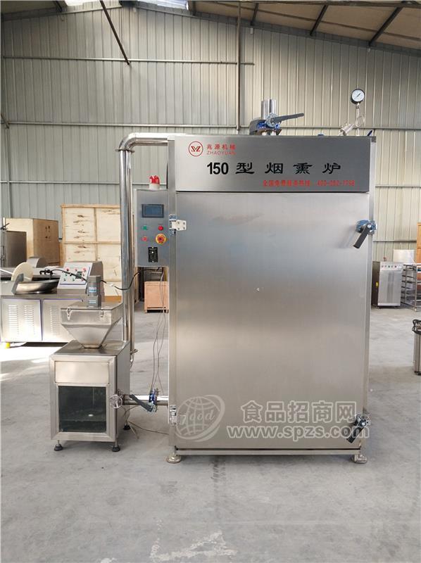 100型豆干烘烤机，全自动豆干烟熏机器，湖南豆干加工机器