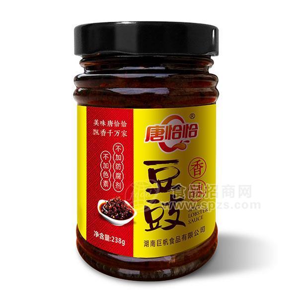 ·唐恰恰香辣豆豉238克 