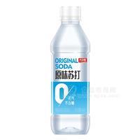 天合露無汽不含糖無糖蘇打水原味蘇打飲品招商500ml