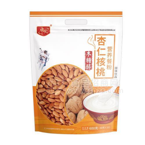 杏仁核桃营养餐粉招商