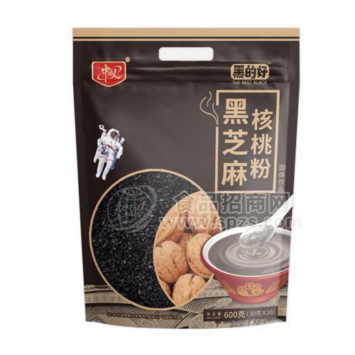 黑芝麻核桃粉批发招商